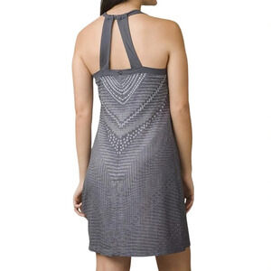PRANA Cantine Halter Dress Charcoal Synergy Women’s size S